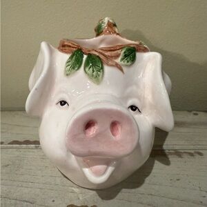 Vintage Omnibus Fitz & Floyd Mug Sleepy Eye Pig 1994